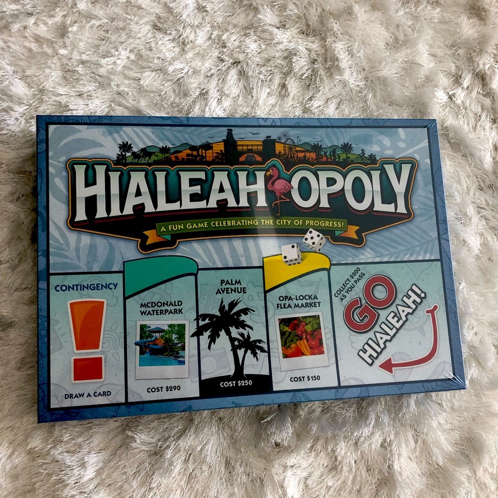 Hialeahopoly board game